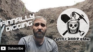 Uk bottle digging FINALLY DIGGING [upl. by Neelrahc]