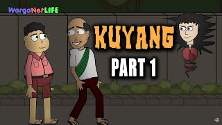 Penampakan Kuyang  Palasik Part 1  Animasi Horor Kartun Lucu  Warganet Life [upl. by Lowery]