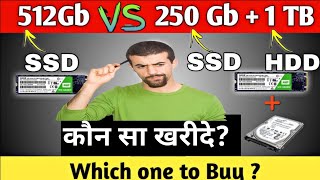 512 gb ssd vs 1tb hdd 256 gb ssd Which Is Better  SSD VS HDD  How Much SSD Do I Need For Gaming [upl. by Ahsyt]