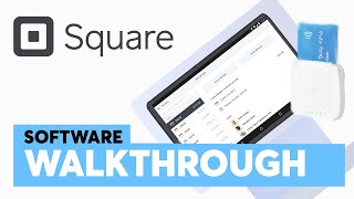 Square POS App Walkthrough with inapp footage [upl. by Quiteria]