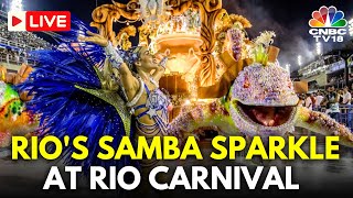 Rio Carnival LIVE Rios Samba Schools Sparkle at Rio De Janeiro Carnival Sambadrome  Brasil  N18G [upl. by Sitoiganap]