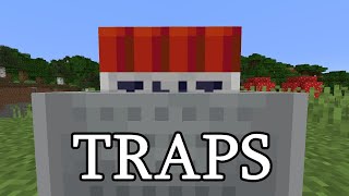 5 DEVASTATING Minecraft Traps [upl. by Ainezey]