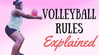 HOW TO PLAY VOLLEYBALL ⎮RULES EXPLAINED [upl. by Gavriella132]