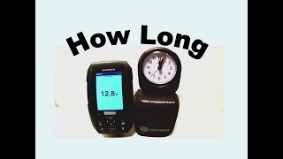 Garmin Striker 4Which Battery and How Long [upl. by Lassiter348]