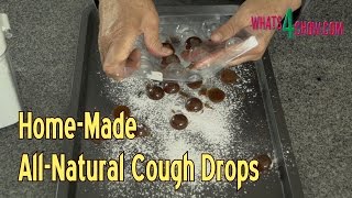 Home Made All Natural Cough Drops  Home Made Cold amp Flu Remedy  Throat Lozenges [upl. by Marl]