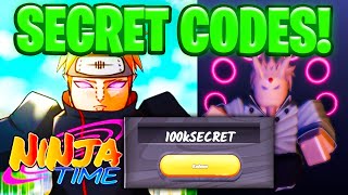 NINJA TIME SECRET CODES ROBLOX [upl. by Ashton800]