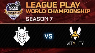 G2 ESPORTS vs RENAULT VITALITY  RLCS S7 World Championship  Grand Finals  Day 3 [upl. by Ade]