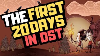 Dont Starve Together Guide BEGINNER GUIDE WHAT TO DO IN YOUR FIRST 20 DAYS [upl. by Willtrude691]