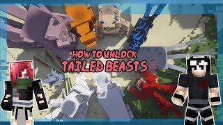 How to Unlock Tailed Beasts Part 2  NARUTO ANIME MOD  Minecraft  DATABOOKS Episode 14 [upl. by Tansey918]