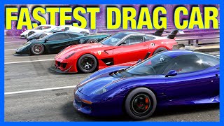 Forza Horizon 5  FASTEST DRAG CAR IN THE GAME Forza Science [upl. by Dovev]