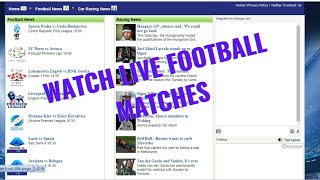 How to watch live football matches online [upl. by Yecaj113]