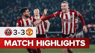 Sheffield United 33 Manchester United  Premier League highlights [upl. by Taylor]