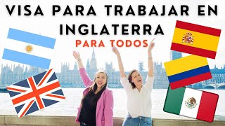 VISA DE TRABAJO PARA REINO UNIDO 2024🇬🇧 PASO A PASO Emigrar a Londres  Inglaterra [upl. by Enajharas]