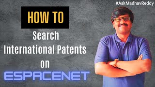 How to Search Patents on ESPACENET  2021  CLASSIFICATION SEARCH [upl. by Olcott25]