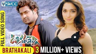 Oosaravelli Movie  Brathakali Video Song  Jr NTR  Tamannaah  DSP  Surender Reddy [upl. by Sexela]