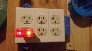 How to use and read a receptacle outlet tester [upl. by Eiro566]