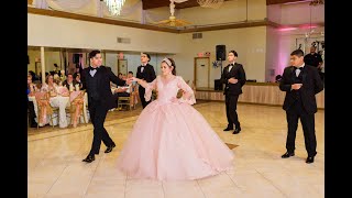 Anela Quinceanera Waltz by Houston Chambelanes Company [upl. by Ssew]