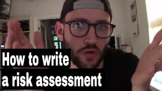 How to write a risk assessment  Toolbox Tuesday [upl. by Bashemeth]