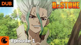 Dr STONE Episode 1 English Dub  Stone World [upl. by Ner]