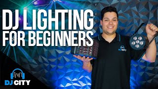 A Beginners Guide to DJ Lighting  EVERYTHING You Need to Know [upl. by Schwerin]