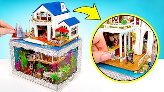 Bricolage d’une villa sousmarine miniature [upl. by Ahsead922]