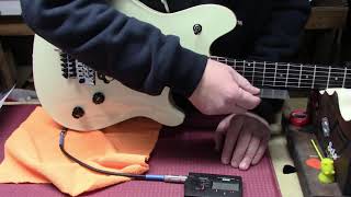 EVH MIM Wolfgang Special gets setup and How to String a Floyd Rose [upl. by Fidellas]