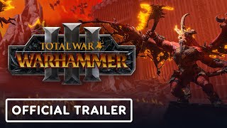 Total War Warhammer 3 Skarbrand Legendary Lord  Official Reveal Trailer [upl. by Alwin]