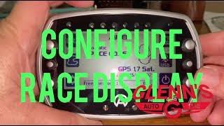 Alfano 6 Video 4 Configure Race Display What Can I See On Track [upl. by Nyahs]