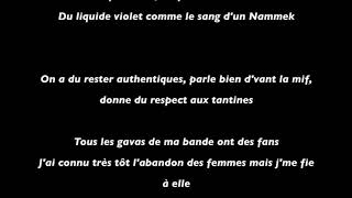 Ninho feat nekfeu De lautre côté lyrics [upl. by Annadal]