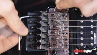 DIY How to String a Floyd Rose [upl. by Nnylsoj969]