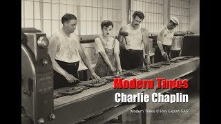 Charlie Chaplin  Factory Scene  Modern Times 1936 [upl. by Aziar]