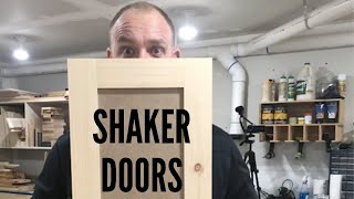 How To Make Shaker Doors [upl. by Enoyrt]