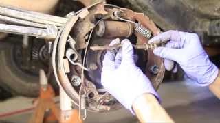 How To Change Drum Brakes [upl. by Hnacogn340]