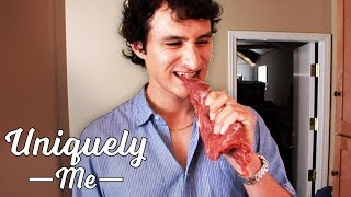 Unusual Eating Habits Raw Meat Enthusiast  Uniquely Me [upl. by Aivitnahs]