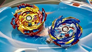 ASAHI BROS LIMIT BREAK  Hyperion Burn ChoXc X VS Helios Volcano OuZn Z  Beyblade Burst [upl. by Naltiac]