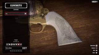 Red Dead Redemption 2  Custom Cattleman Revolver [upl. by Pauletta]