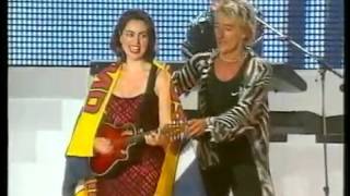 Rod Stewart  Maggie May  Hampden Park Glasgow Scotland [upl. by Adham82]