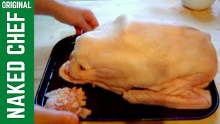 Christmas ROASTED GOOSE  Stuffing amp Glaze  How to prepare and cook [upl. by Nerrual]