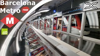 Metro de Barcelona  TMB  FGC  2022 [upl. by Amalberga163]