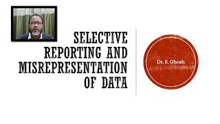 Selective Reporting and Misrepresentation of Data [upl. by Anyak]