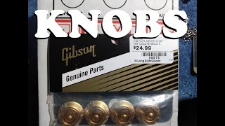 Gibson Control Knobs  Installation [upl. by Jankey]