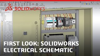 First Look SOLIDWORKS Electrical Schematic [upl. by Undis]