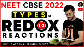 Redox Reactions Class 11 L3  NEET 2022 Preparation  NEET Chemistry  Arvind Arora [upl. by Phylis858]