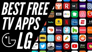 Free TV Apps for LG Smart TV [upl. by Goldner]