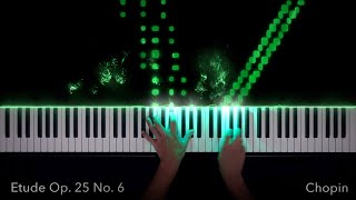 Chopin  Etude Op 25 No 6 in G♯ minor quotDouble Thirdsquot [upl. by Ybsorc587]