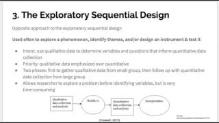 Mixed Methods Research Designs [upl. by Pinkham]