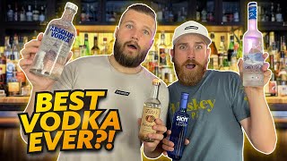 RANKING THE BEST VODKAS [upl. by Yrocej]