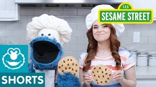 Sesame Street Rosanna Pansino and Cookie Make a Snack [upl. by Oiredised]