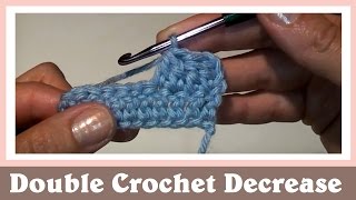 Crochet for Beginners Double Crochet Decrease [upl. by Lot636]