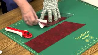 Sew Easy Cutting 60° Diamonds [upl. by Leann659]